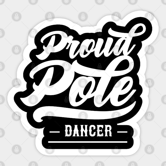 Hobby Dance Pole Dancing Dancer Poles Sticker by dr3shirts